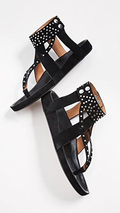 Shop Isabel Marant Ellan Sandals In Black