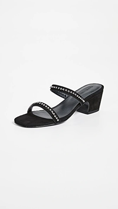Shop Rachel Comey Crystell Sandals In Black