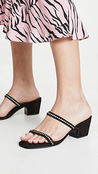 Shop Rachel Comey Crystell Sandals In Black