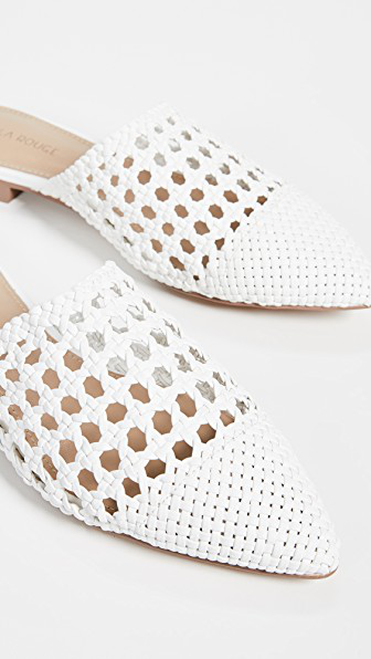villa rouge stacey woven mules