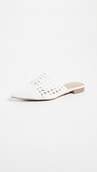 villa rouge stacey woven mules