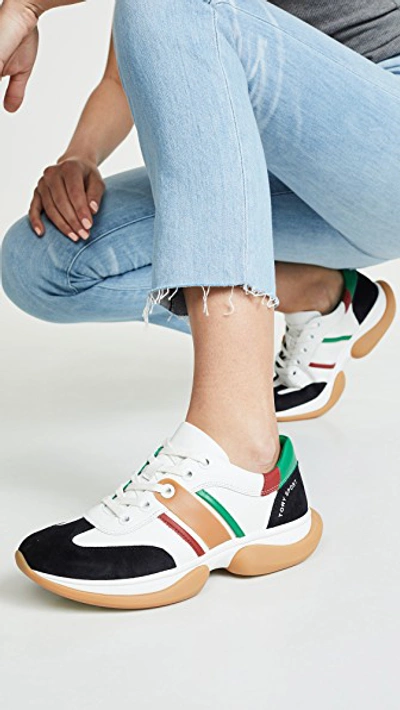 Stripe Lace Up Sneakers