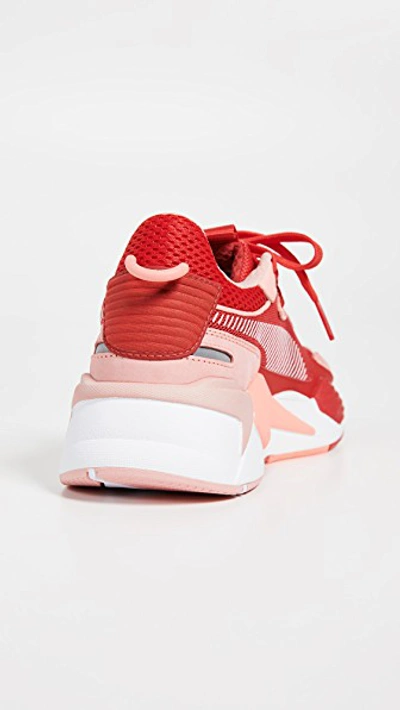 Shop Puma Rs-x Toys Sneakers In Bright Peach/high Risk