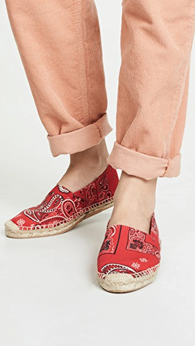 Shop Isabel Marant Canaee Espadrilles In Red