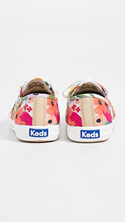 Shop Keds X Rifle Paper Co Garden Party Sneakers In Cream Multi