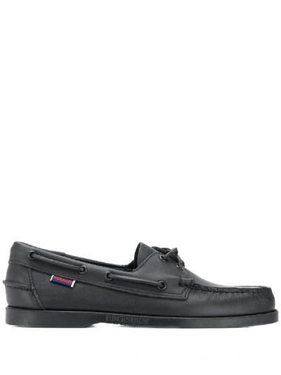 Shop Sebago Boat Shoes In Black