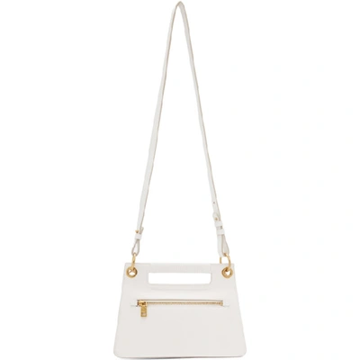 Shop Givenchy White Small Whip Bag In 100 White