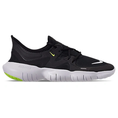 Shop Nike Women's Free Rn 5.0 Running Shoes In Grey/black
