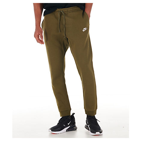 nike green jogger pants