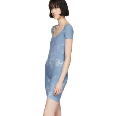 Shop Collina Strada Blue Tie-dye Sheela Unitard