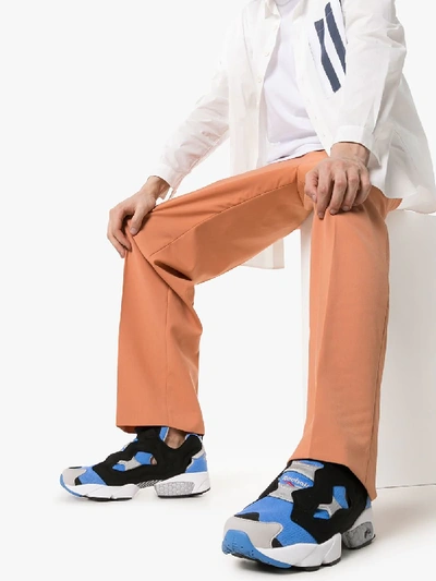 Shop Reebok 'instapump Fury' Sneakers In Multicoloured