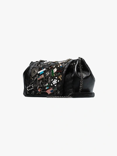 Shop Saint Laurent 'nolita' Schultertasche In 1000 Black