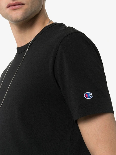 Shop Champion T-shirt Mit Logo In Black