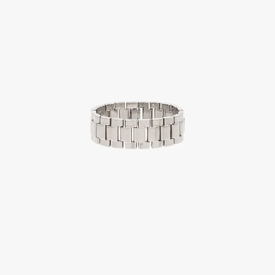 Shop Balenciaga Armband Im Uhrendesign In 0668 Silver