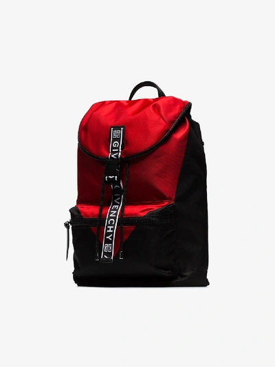 Shop Givenchy Rucksack Mit Logo-riemen In 009 Black