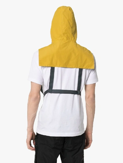 Shop A-cold-wall* Drawstring Hooded Vest In Yellow