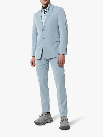 Shop Prada Slim Fit Tailored Suit In F0d30 Lago