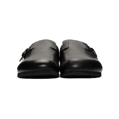 Shop Officine Creative Black Agora 4 Sandals