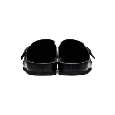 Shop Officine Creative Black Agora 4 Sandals