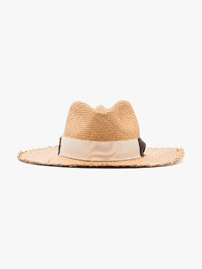 Shop Nick Fouquet Melisande Woven-straw Hat In Neutrals