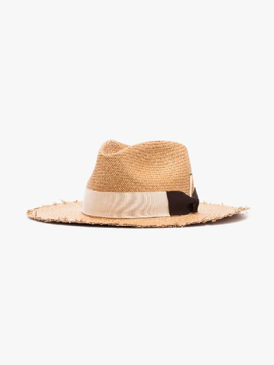 Shop Nick Fouquet Melisande Woven-straw Hat In Neutrals