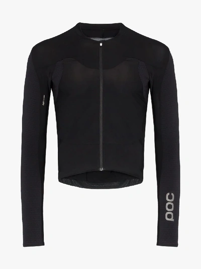 Shop Poc Black Raceday Aero Long-sleeved T-shirt