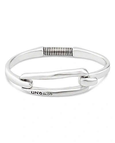 Uno De 50 Amarrado Bracelet In Silver