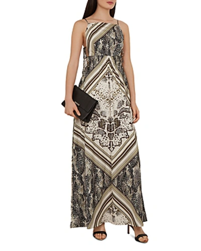 Shop Ted Baker Izidora Maxi Dress In Taupe