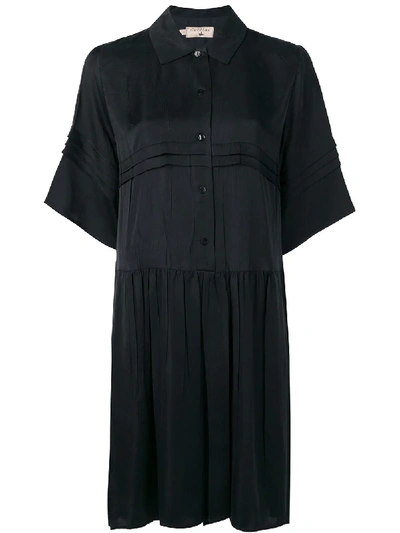 COTÉLAC 衬衫式连衣裙 - 黑色