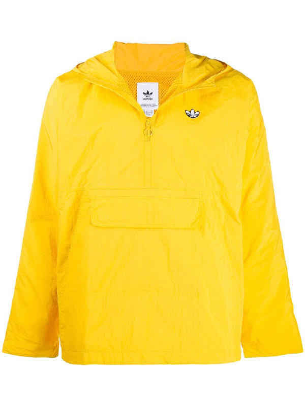 adidas yellow anorak