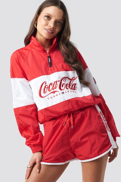 Tommy Jeans Tommy X Coca Cola Jacket - Red | ModeSens
