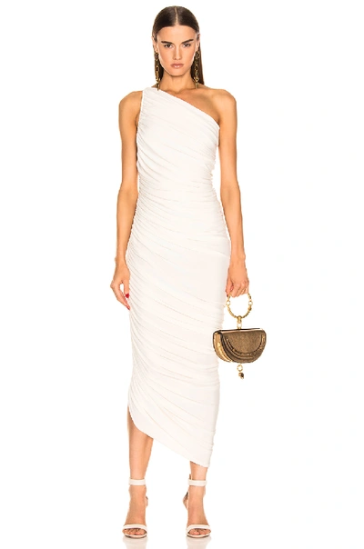 Shop Norma Kamali Diana Gown In Ivory