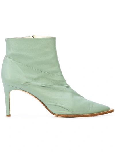 Shop Tibi Cato Ankle Boots - Green