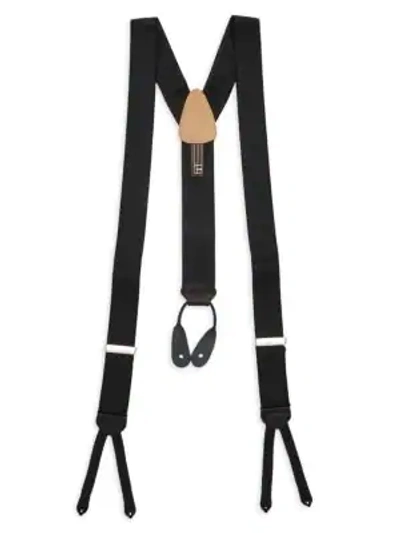 Shop Trafalgar Regal Formal Suspenders In Black