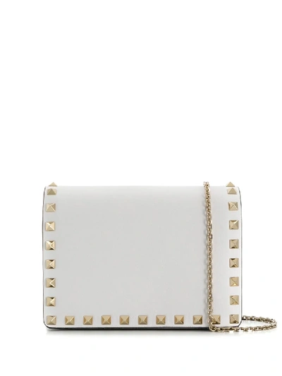 VALENTINO ROCKSTUD CROSSBODY BAG - 白色