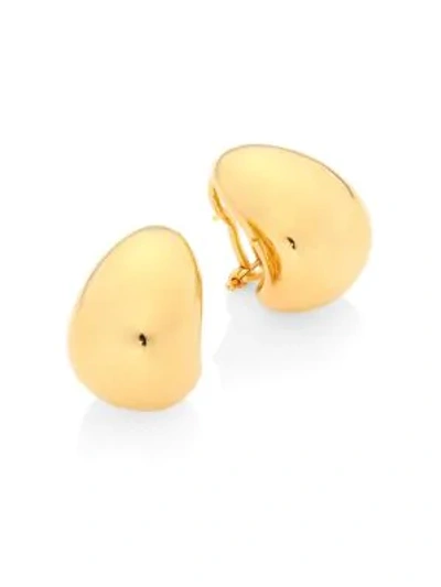 Shop Roberto Coin Basic Gold 18k Yellow Gold Stud Earrings