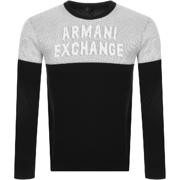 armani knitted jumper