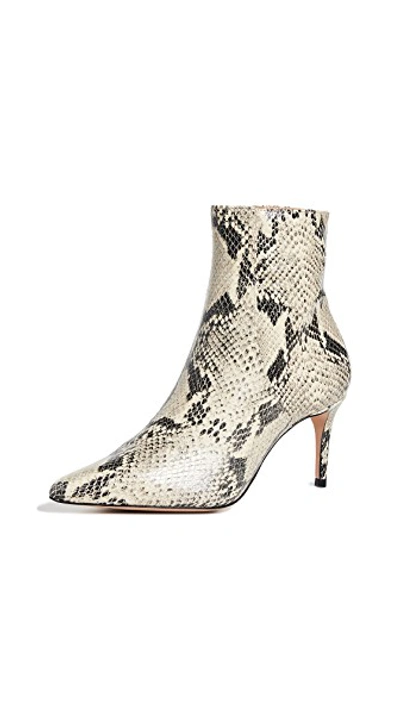 Schutz Bette Ankle Boots In Natural