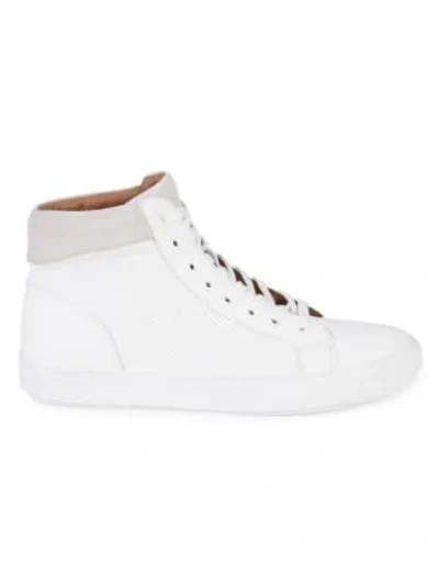 Shop Steve Madden Migos High-top Sneakers In White