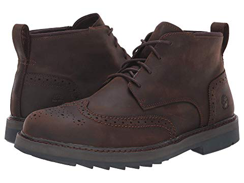 timberland dark brown full grain