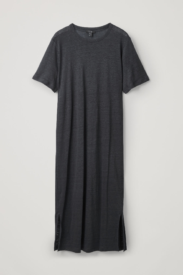 cos black shirt dress