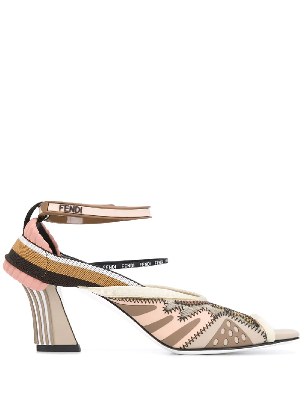 fendi technical mesh sandals