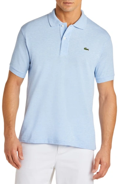 Shop Lacoste 'chine' Pique Polo In Lutea Chine