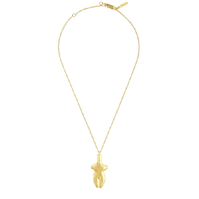 Shop Chloé Femininities Gold-tone Necklace