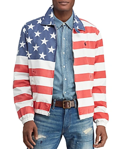 Shop Polo Ralph Lauren Americana Bayport Flag Windbreaker Jacket