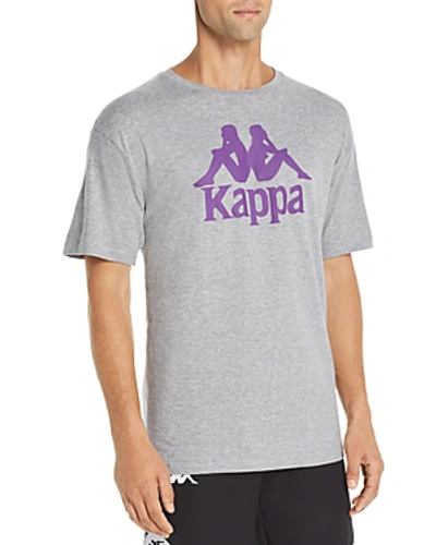 Shop Kappa Estessi Logo Tee In Gray