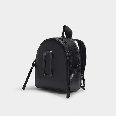 Shop Marc Jacobs | Pack Shot Dtm Backpack In Black Leather