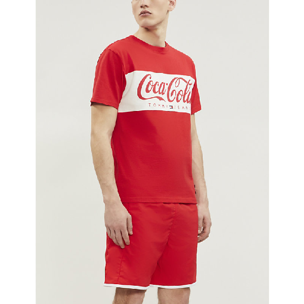 tommy x coca cola t shirt