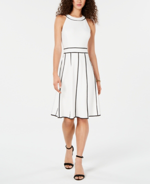 macy's ivory dress