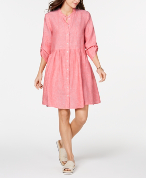 tommy hilfiger linen dress